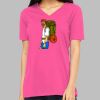 Missy's Relaxed Jersey Short-Sleeve V-Neck T-Shirt Thumbnail