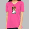 Missy's Relaxed Jersey Short-Sleeve V-Neck T-Shirt Thumbnail