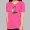 Missy's Relaxed Jersey Short-Sleeve V-Neck T-Shirt Thumbnail