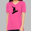Missy's Relaxed Jersey Short-Sleeve V-Neck T-Shirt Thumbnail