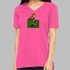 Missy's Relaxed Jersey Short-Sleeve V-Neck T-Shirt Thumbnail