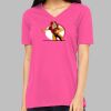 Missy's Relaxed Jersey Short-Sleeve V-Neck T-Shirt Thumbnail