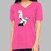 Missy's Relaxed Jersey Short-Sleeve V-Neck T-Shirt Thumbnail