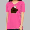 Missy's Relaxed Jersey Short-Sleeve V-Neck T-Shirt Thumbnail
