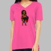 Missy's Relaxed Jersey Short-Sleeve V-Neck T-Shirt Thumbnail