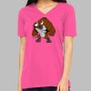Missy's Relaxed Jersey Short-Sleeve V-Neck T-Shirt Thumbnail