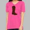 Missy's Relaxed Jersey Short-Sleeve V-Neck T-Shirt Thumbnail