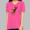 Missy's Relaxed Jersey Short-Sleeve V-Neck T-Shirt Thumbnail