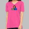 Missy's Relaxed Jersey Short-Sleeve V-Neck T-Shirt Thumbnail