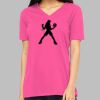 Missy's Relaxed Jersey Short-Sleeve V-Neck T-Shirt Thumbnail