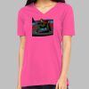 Missy's Relaxed Jersey Short-Sleeve V-Neck T-Shirt Thumbnail