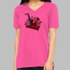 Missy's Relaxed Jersey Short-Sleeve V-Neck T-Shirt Thumbnail