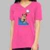 Missy's Relaxed Jersey Short-Sleeve V-Neck T-Shirt Thumbnail