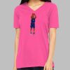 Missy's Relaxed Jersey Short-Sleeve V-Neck T-Shirt Thumbnail