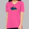 Missy's Relaxed Jersey Short-Sleeve V-Neck T-Shirt Thumbnail