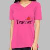 Missy's Relaxed Jersey Short-Sleeve V-Neck T-Shirt Thumbnail