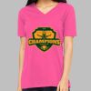 Missy's Relaxed Jersey Short-Sleeve V-Neck T-Shirt Thumbnail