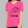 Missy's Relaxed Jersey Short-Sleeve V-Neck T-Shirt Thumbnail