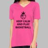 Missy's Relaxed Jersey Short-Sleeve V-Neck T-Shirt Thumbnail