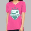 Missy's Relaxed Jersey Short-Sleeve V-Neck T-Shirt Thumbnail