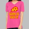 Missy's Relaxed Jersey Short-Sleeve V-Neck T-Shirt Thumbnail