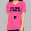 Missy's Relaxed Jersey Short-Sleeve V-Neck T-Shirt Thumbnail