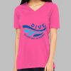 Missy's Relaxed Jersey Short-Sleeve V-Neck T-Shirt Thumbnail