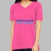 Missy's Relaxed Jersey Short-Sleeve V-Neck T-Shirt Thumbnail