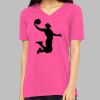 Missy's Relaxed Jersey Short-Sleeve V-Neck T-Shirt Thumbnail