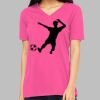 Missy's Relaxed Jersey Short-Sleeve V-Neck T-Shirt Thumbnail