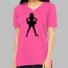 Missy's Relaxed Jersey Short-Sleeve V-Neck T-Shirt Thumbnail