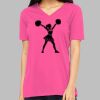 Missy's Relaxed Jersey Short-Sleeve V-Neck T-Shirt Thumbnail