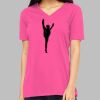 Missy's Relaxed Jersey Short-Sleeve V-Neck T-Shirt Thumbnail