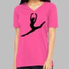 Missy's Relaxed Jersey Short-Sleeve V-Neck T-Shirt Thumbnail