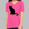 Missy's Relaxed Jersey Short-Sleeve V-Neck T-Shirt Thumbnail