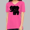 Missy's Relaxed Jersey Short-Sleeve V-Neck T-Shirt Thumbnail