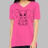 Missy's Relaxed Jersey Short-Sleeve V-Neck T-Shirt Thumbnail