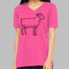 Missy's Relaxed Jersey Short-Sleeve V-Neck T-Shirt Thumbnail