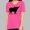 Missy's Relaxed Jersey Short-Sleeve V-Neck T-Shirt Thumbnail