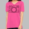 Missy's Relaxed Jersey Short-Sleeve V-Neck T-Shirt Thumbnail