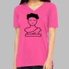 Missy's Relaxed Jersey Short-Sleeve V-Neck T-Shirt Thumbnail