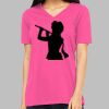 Missy's Relaxed Jersey Short-Sleeve V-Neck T-Shirt Thumbnail