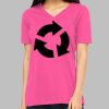 Missy's Relaxed Jersey Short-Sleeve V-Neck T-Shirt Thumbnail