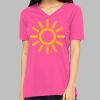 Missy's Relaxed Jersey Short-Sleeve V-Neck T-Shirt Thumbnail