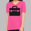 Missy's Relaxed Jersey Short-Sleeve V-Neck T-Shirt Thumbnail