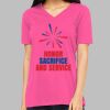 Missy's Relaxed Jersey Short-Sleeve V-Neck T-Shirt Thumbnail