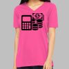 Missy's Relaxed Jersey Short-Sleeve V-Neck T-Shirt Thumbnail