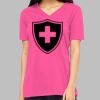 Missy's Relaxed Jersey Short-Sleeve V-Neck T-Shirt Thumbnail