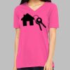 Missy's Relaxed Jersey Short-Sleeve V-Neck T-Shirt Thumbnail