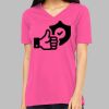 Missy's Relaxed Jersey Short-Sleeve V-Neck T-Shirt Thumbnail